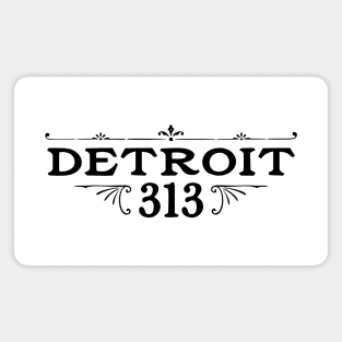 Detroit 313 Magnet